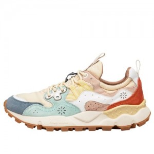 Blue Flower Mountain Yamano 3 Women's Sneakers | FYO702FH