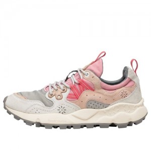 Grey Flower Mountain Yamano 3 Women's Sneakers | RQU9473TA