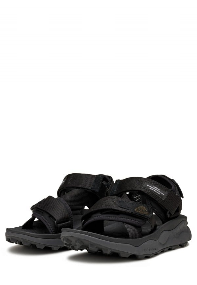 Black Flower Mountain Nazca 2 Men's Sandals | GPQ9867KA