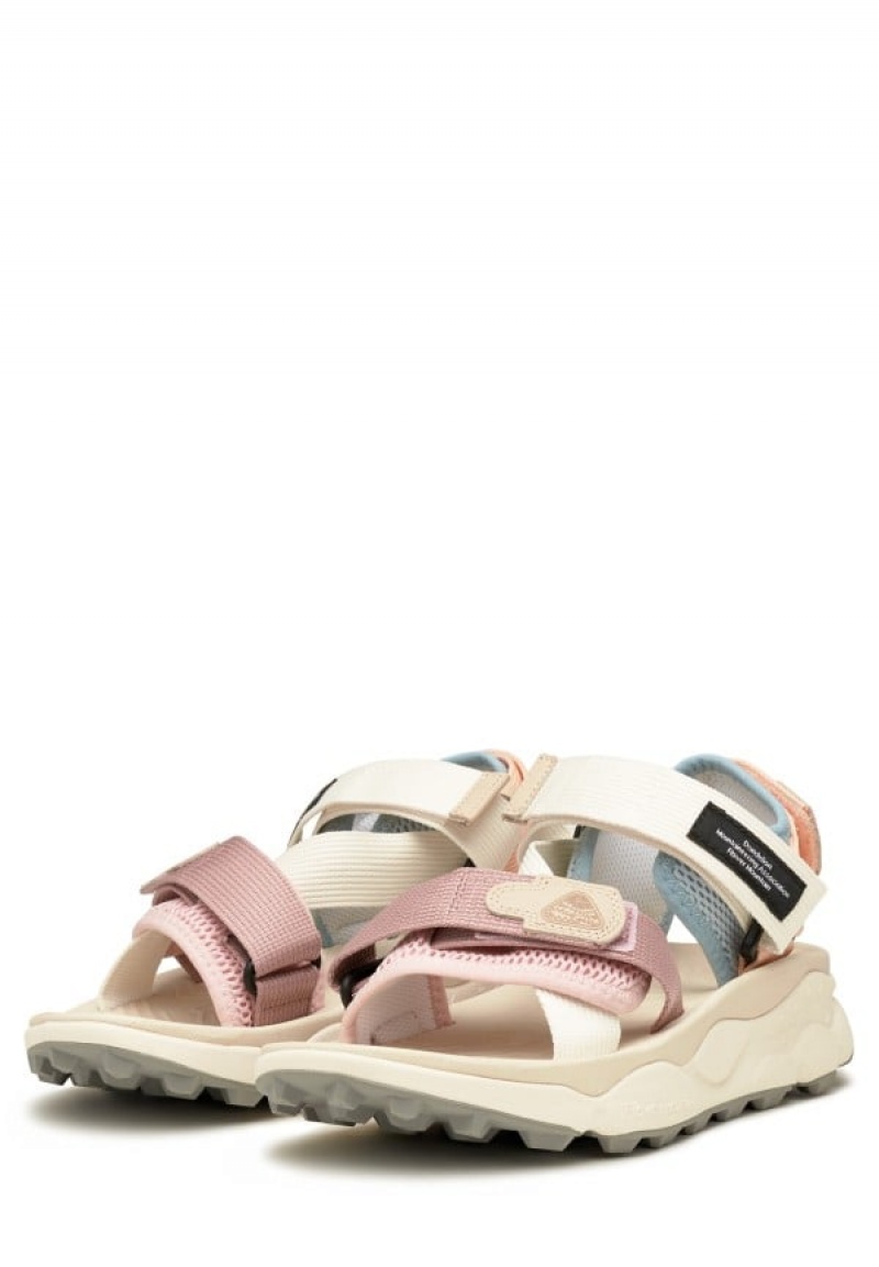 Pink Flower Mountain Nazca 2 Women's Sandals | ZRH752VI