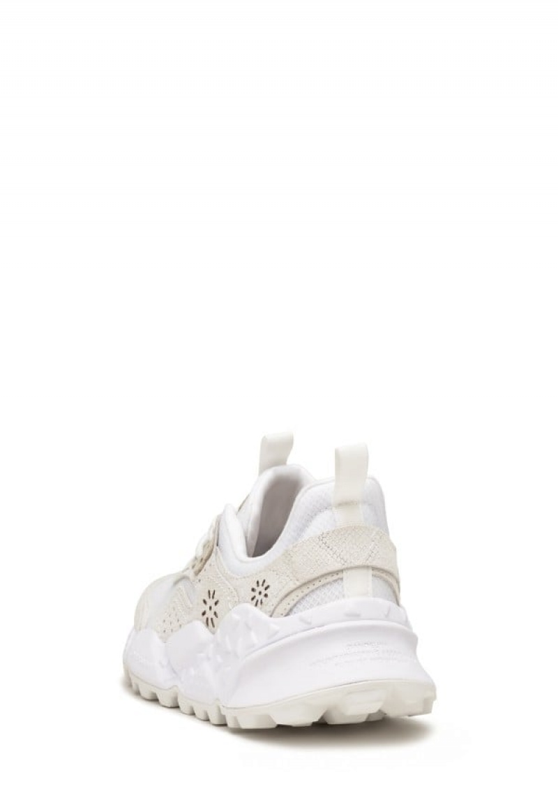 White Flower Mountain Kotetsu Women's Sneakers | JJE781GV